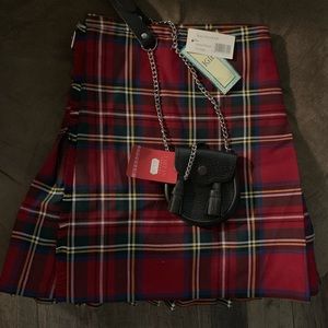Boys Royal Stewart Plaid Kilt